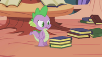 Spike book mess S1E10