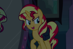 Sunset Shimmer table