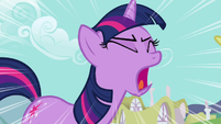 Twilight yelling "how could you bring Discord here" S03E10