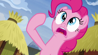 Pinkie Pie realizing "I don't have a horn!" S7E11