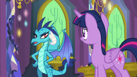 Princess Ember "I feel like I'm being avoided" S7E15.png (948 KB) "I feel like I'm being avoided."