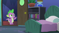 Spike finds Starlight Glimmer's bed empty S6E21