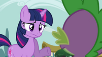 Twilight raises her hoof S3E03