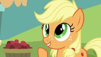 Applejack interested in Filthy Rich's idea S6E23