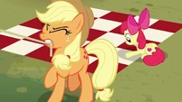 Applejack pulling on the tent rope S7E16.png (791 KB)
