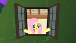 Fluttershy looks out her window S1E17