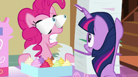 Pinkie's eyes bulge out of their sockets S7E3