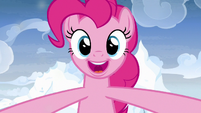 Pinkie Pie briefly interrupts the story S7E11