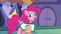 Pinkie Pie calls out to the public S6E12