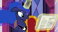 Princess Luna -the school didn't raise enough funds- S7E10