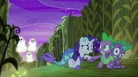 Awww, Spike saved his mare.