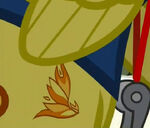 Spitfire's cutie mark, as seen in Wonderbolts Academy