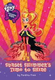 Sunset Shimmer's Time to Shine book cover