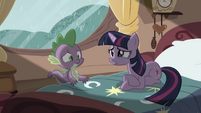 Twilight and Spike "what have I done" S03E13