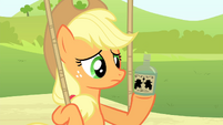 Applejack with the tonic S4E20