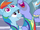 Bow Hothoof waving a Rainbow Dash pennant S7E7.png