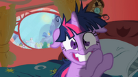 Twilight Sparkle is on the verge of going cuckoo for Cocoa Puffs