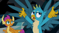 Gallus "trap creatures in a cave" S8E22