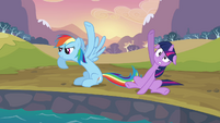 Rainbow Dash does not want to quit S2E22