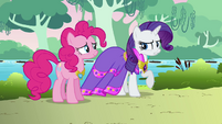 Rarity glad she didn't wear her fanciest outfit S03E10