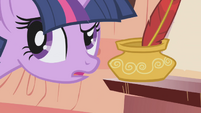 Twilight hears laughing outside S1E05