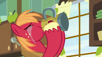 Big Mac tearfully drinking apple cider S8E10