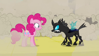 Pinkie Pie and changling S02E26
