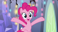Pinkie Pie excited to see Cheese S9E14