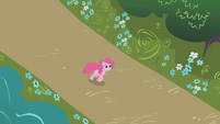 Pinkie Pie follows Rainbow Dash S1E05