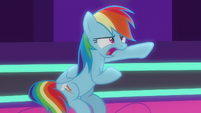 Rainbow "back to the room after dancing!" S8E5