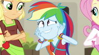 Rainbow Dash having a fangirl moment EGS2