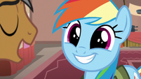 Rainbow greatly impressed with Quibble S6E13