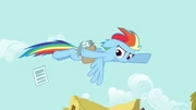 Rainbow passing fliers S2E22