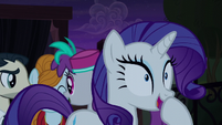 Rarity "it all makes perfect sense!" S5E16