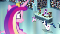 Shining Armor seen chasing Flurry Heart S6E2