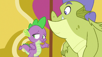 Spike singing his own praises to Sludge S8E24