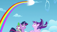 And Twilight's reassured that Equestria's future will remain as it is.