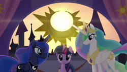 Twilight successfully raises the sun S9E17