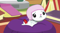 Angel Bunny pouting at Fluttershy S7E5