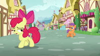 Apple Bloom walks away from Tender Taps S6E4