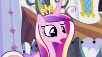 Cadance "are you sure she'd want you doing that?" S5E10