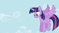 Confused Twilight in the air S4E21