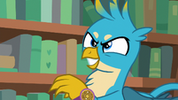 Gallus with a cunning grin S8E15