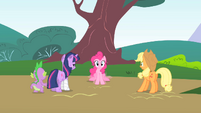 Pinkie Pie's mane twitching S1E15