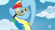 S03E07 Rainbow Dash salutuje