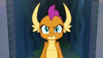 Smolder looking very peeved S8E22