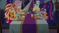 "I wasn't very nice to Rainbow Dash last night."