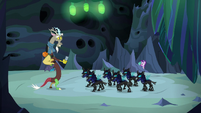 Changeling guards advance upon Discord S6E26