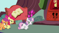 Cutie Mark Crusaders out of breath S4E15