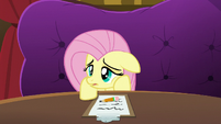 Fluttershy sighing in defeat S6E20